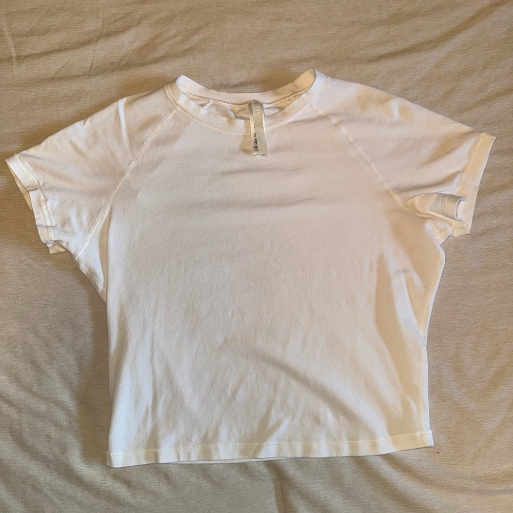 SKIMS cropped marble top